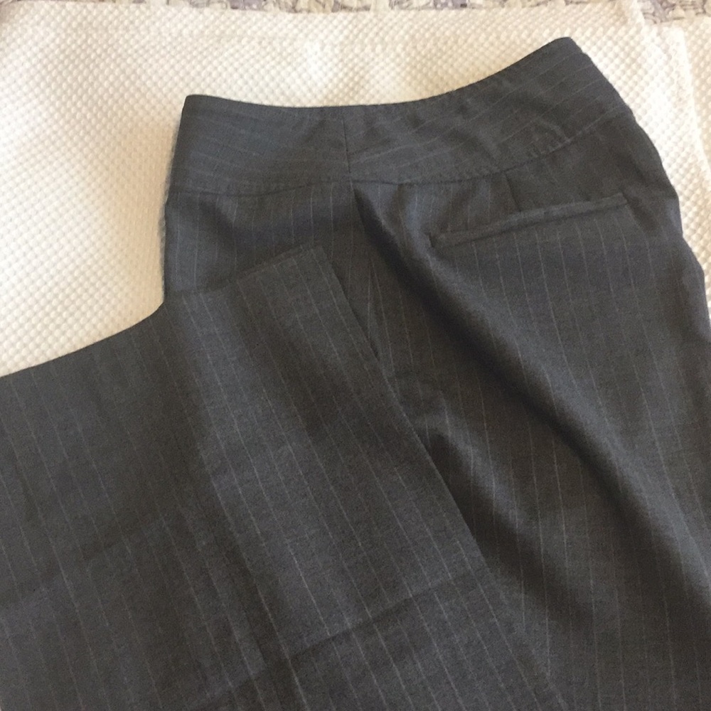 Banana Republic Camden Striped Wool Pants